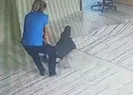 Engelli öğrenciye darp anları kamerada