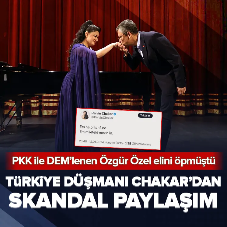 Pervin Chakardan skandal paylaşım!