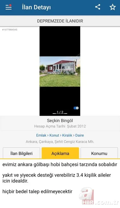 Türkiye depremzedeler için tek yürek! Ev sahipleri evlerini ücretsiz ilana dönüştürdü