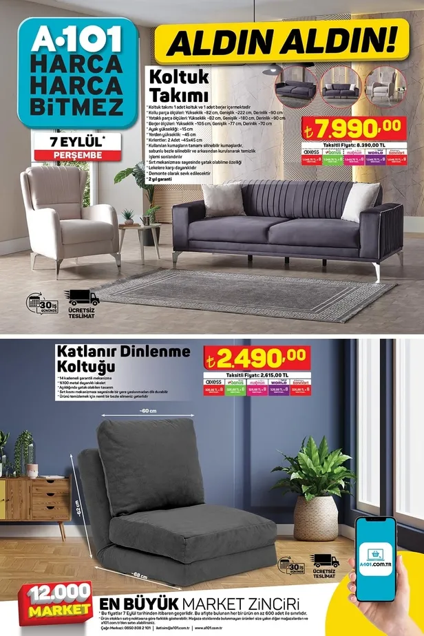 A101 aktüel ürünler kataloğu (9 Eylül Cuma)! Mutfak gereçlerinden elektronik ürünlere, akıllı LED TV’den beyaz eşyaya birçok ürün A101’de - 2