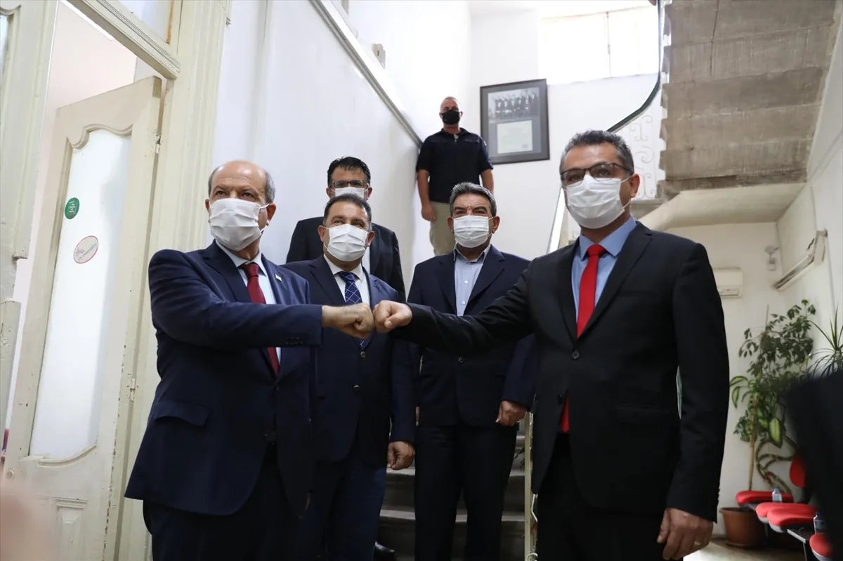 KKTC Başbakanı ve Cumhurbaşkanı Adayı Tatar'dan önemli ziyaret