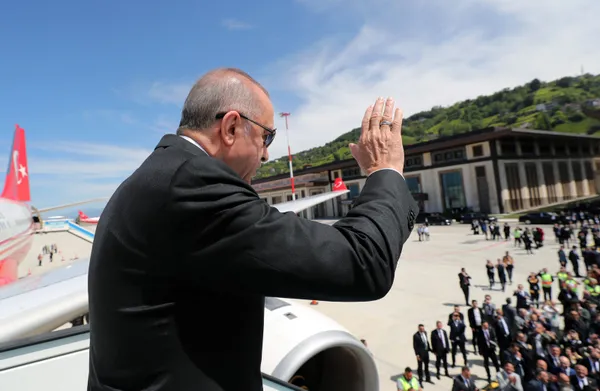 Başkan Erdoğan Rize-Artvin Havalimanı'nı uçağın kokpitinden inceledi - 8