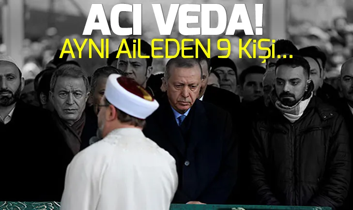 Kartalda çöken binada ölenlere veda!