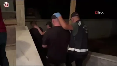 İki şahıs saklandıkları evde yakalandı