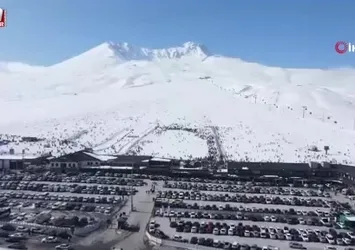 Işık halkası 'halo' Erciyes'te kamerada