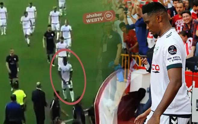 Samuel Eto'o'dan taraftara şok hareket!