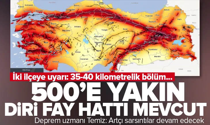 Uzman isimden iki ilçeye uyarı! 40 km...