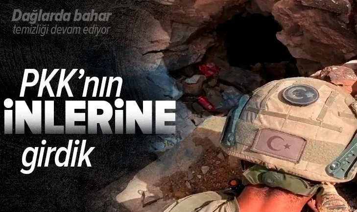 PKK'nın inlerine girdik!