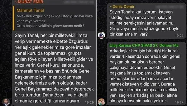 CHP’de Ali Mahir Başarır ile Mahmut Tanal yumruk yumruğa kavga etti! WhatsApp yazışmaları ortaya çıktı