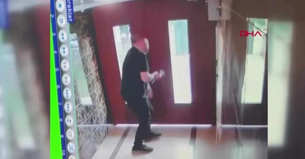 Halüsinasyon görüp kendi kendine çatıştı
