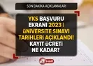 YKS başvuru ekranı 2023 | YKS başvuruları başladı! Üniversite sınavı ne zaman, hangi tarihte? Nereden nasıl yapılır? Ücreti ne kadar, kaç TL? Son dakika