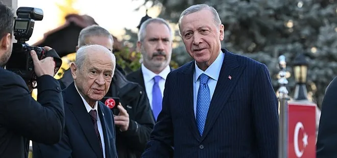 Başkan Erdoğan-Bahçeli görüşmesi sona erdi