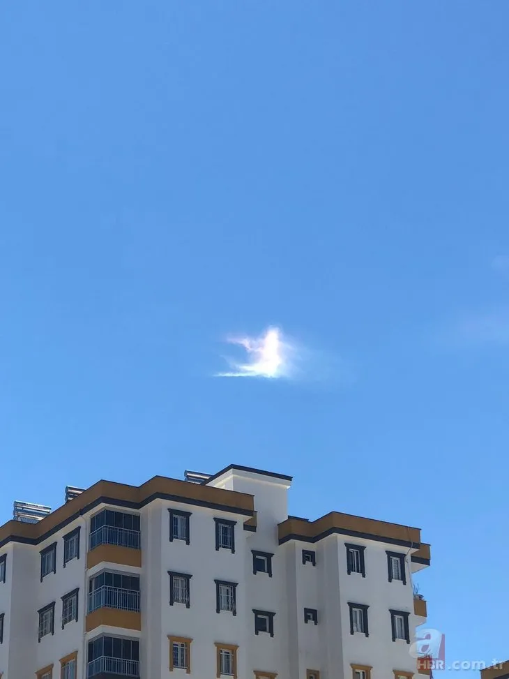 Nadir görülen doğa olayı! Ateş gökkuşağı o ilde ortaya çıktı!