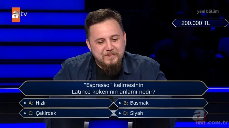 Milyoner'de 500 bin TL'lik soru ekrana kilitledi! Yaptığı ters köşeyle büyük riske girdi 24