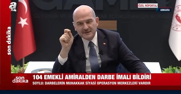 İçişleri Bakanı Süleyman Soylu: CHP siyasi operasyon merkezi olmuştur - 1
