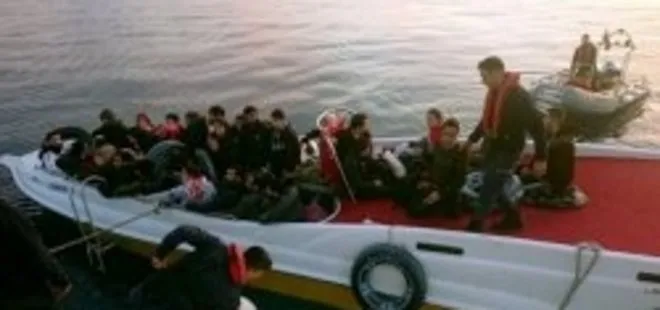 İzmir’de yurt dışına geçmeye çalışan çok sayıda sığınmacı yakalandı