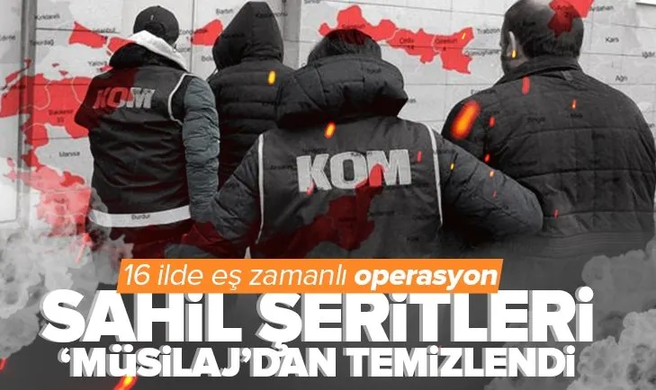 Suç örgütlerine ’Müsilaj’ operasyonu! İçişleri Bakanlığı duyurdu