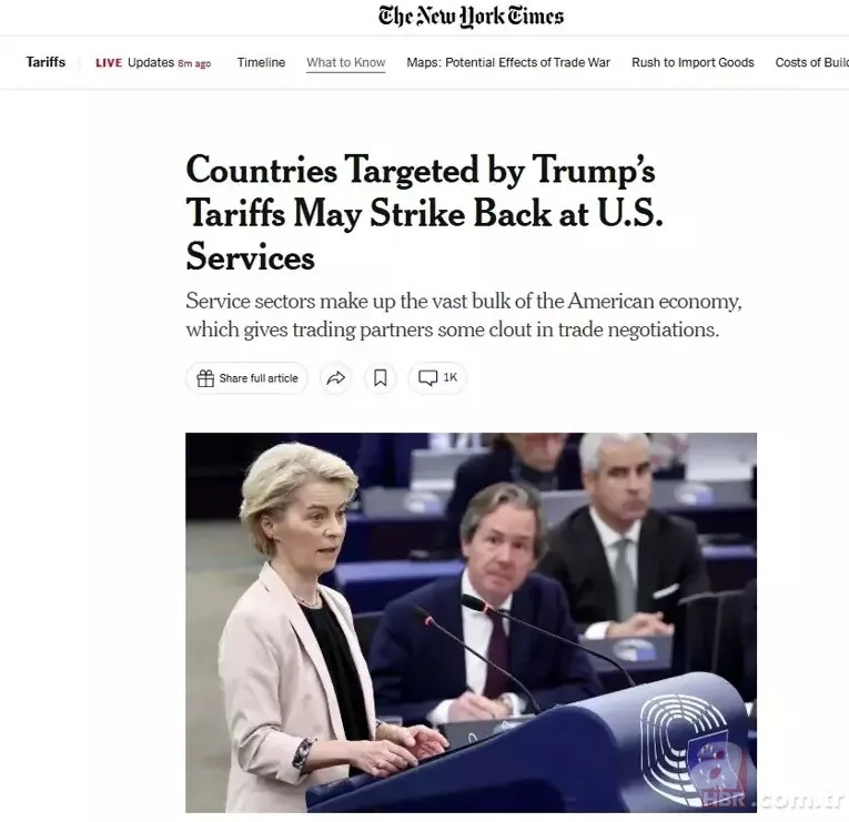 Donald Trump bombayı patlattı! Vergi yağmuruna dünyadan tepkiler gecikmedi 18