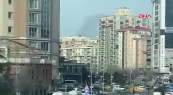 İstanbul Esenyurt'ta korkutan yangın - 1