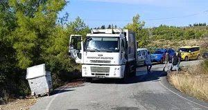 Çöp kamyonunda korkunç cinayet!