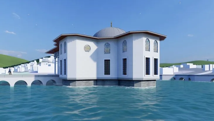 Osmanlı’nın denizdeki tek yapısı yeniden doğuyor! Kız Kulesi’nden sonra deniz üzerine inşa edilen ikinci yapı