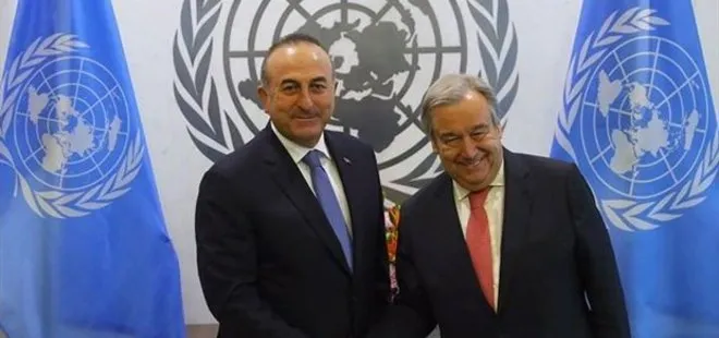 Dışişleri Bakanı Çavuşoğlu, Guterres ile telefonda görüştü