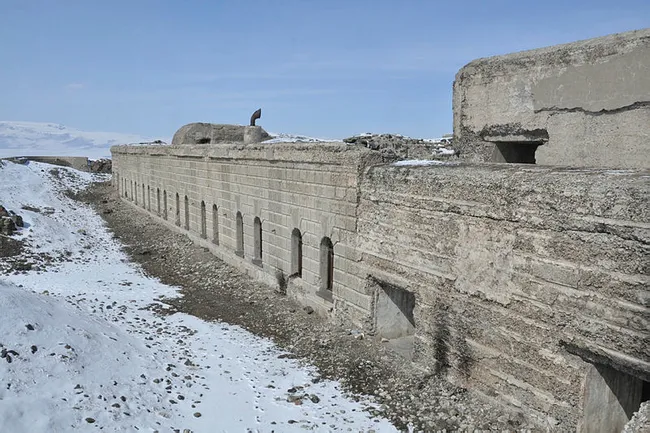 Kars’ta 271 yıllık tabya havadan görüntülendi - 5