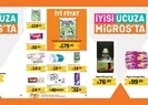 Migros 12 Ekim indirim kataloğu yayınlandı! Migros’ta bu hafta Ayçiçek yağı 148,90 TL, 5kg un 57,90 TL, 5kg şeker 134,90 TL, 2,5 kg baldo pirinç, Salça 29,90 TL…Migros 12 Ekim indirim kataloğu yayınla