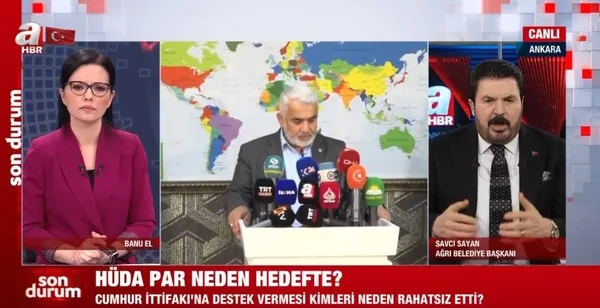 Savcı Sayan: FETÖ tarafından 6’lı koalisyona yollanan genel başkan var