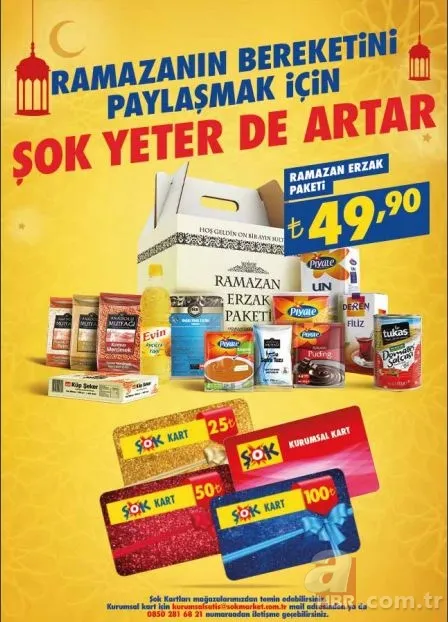 Şok aktüel ürünler kataloğu 1-7 Mayıs ile Ramazan sofraları kuruluyor! ŞOK indirimli ürünler bu hafta 23
