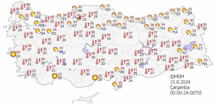 Meteoroloji'den sıcak hava uyarısı! Yurt genelinde etkili olacak - 6