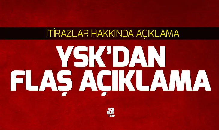 Son Dakika: YSK Başkanı Güvenden seçim açıklaması