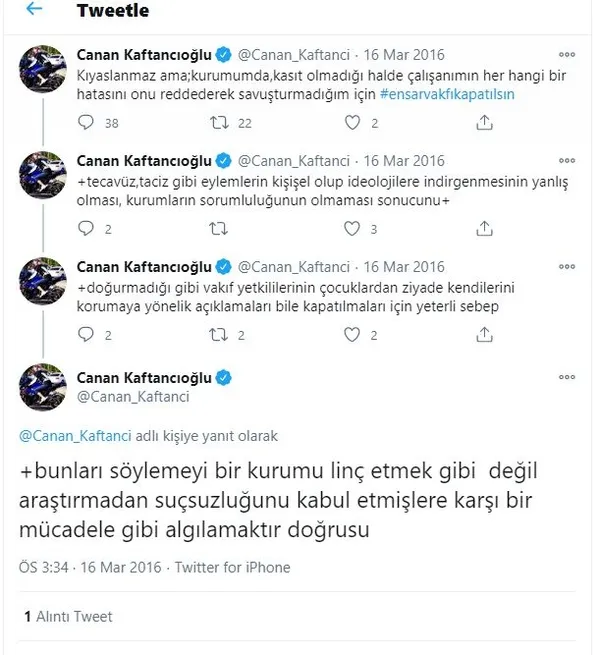 CHP'li Canan Kaftancıoğlu'ndan cinsel taciz konusunda iki yüzlü tutum - 2