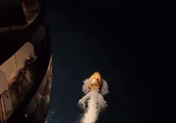 Marmara Adası açıklarında yolcu gemisinde panik: 1 kişi denize düştü