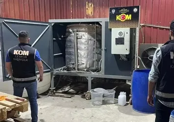 İzmir'de sahte içki operasyonu: 2 tutuklama
