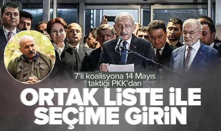 7’li koalisyonun seçim taktiği PKK’dan