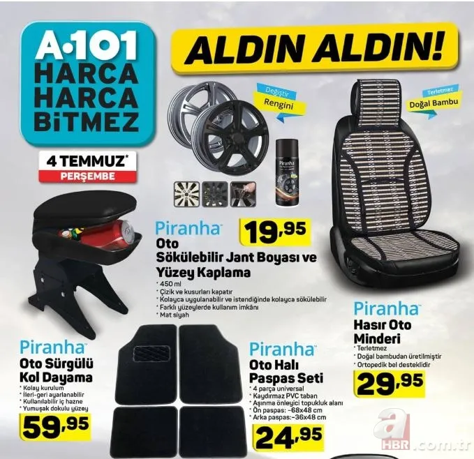A101 aktüel ürünler kataloğu 4 Temmuz ile ayın ilk fırsatları! İşte A101 indirimli ürünler listesi 2019! 16