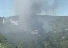 Çanakkalede orman yangını