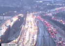 İstanbul trafiği durma noktasında! İşte yoğunluk haritasında son durum
