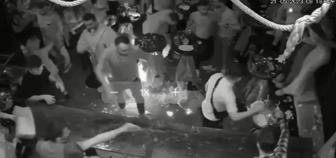İstanbul’da gece kulübünde dehşet! Alev alev yandılar