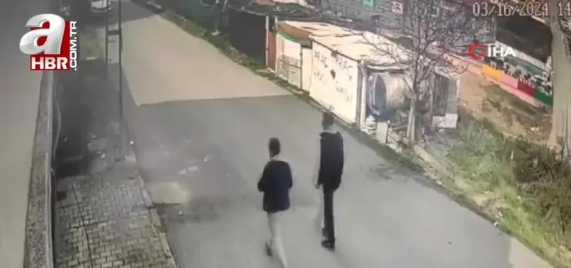 Arnavutköy’de ilginç hırsızlık kamerada!