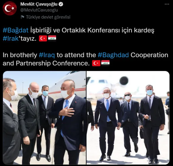 Son dakika: Dışişleri Bakanı Mevlüt Çavuşoğlu Bağdat'ta - 3