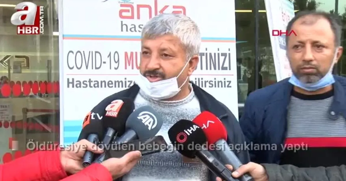 3 aylik bebegin dedesi mustafa ucar hastane onunde aciklama yapti ahaber video izle