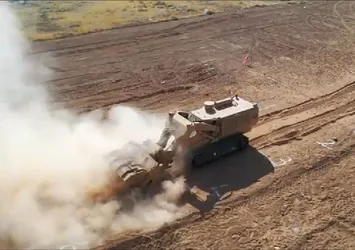 Mehmetçik için hazırlanan Mekanik Mayın Temizleme Teçhizatı tüm testleri geçti