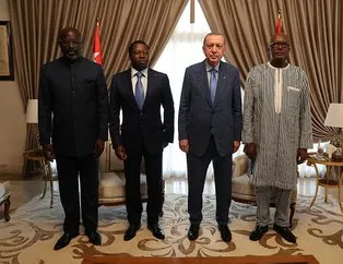 Başkan Erdoğan 3 ülke lideriyle görüştü