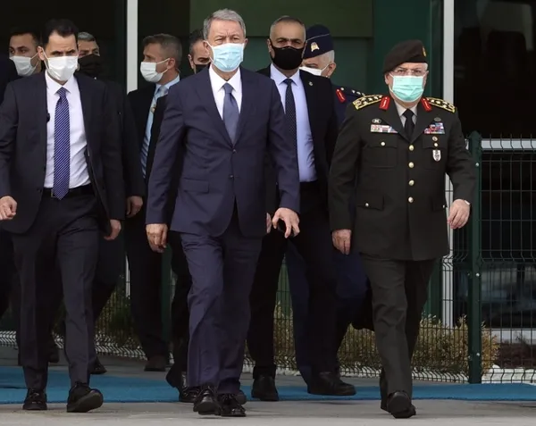 Son dakika: Milli Savunma Bakanı Akar Libya'da! Başbakan Dibeybe ile görüştü - 1