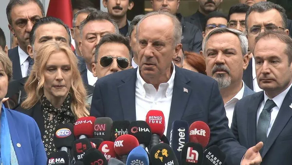 Muharrem İnce’ye FETÖ kumpası sonrası Memleket Partisi’nden Başkan Erdoğan’a destek kararı