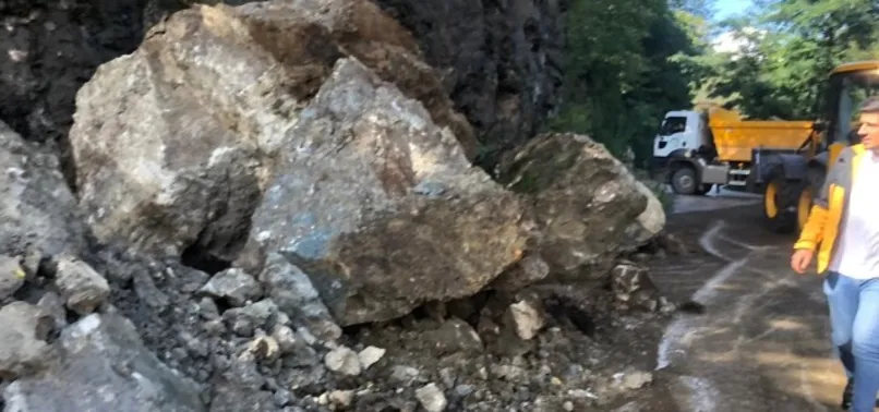 Son dakika: Ordu’da sağanak sonrası heyelan