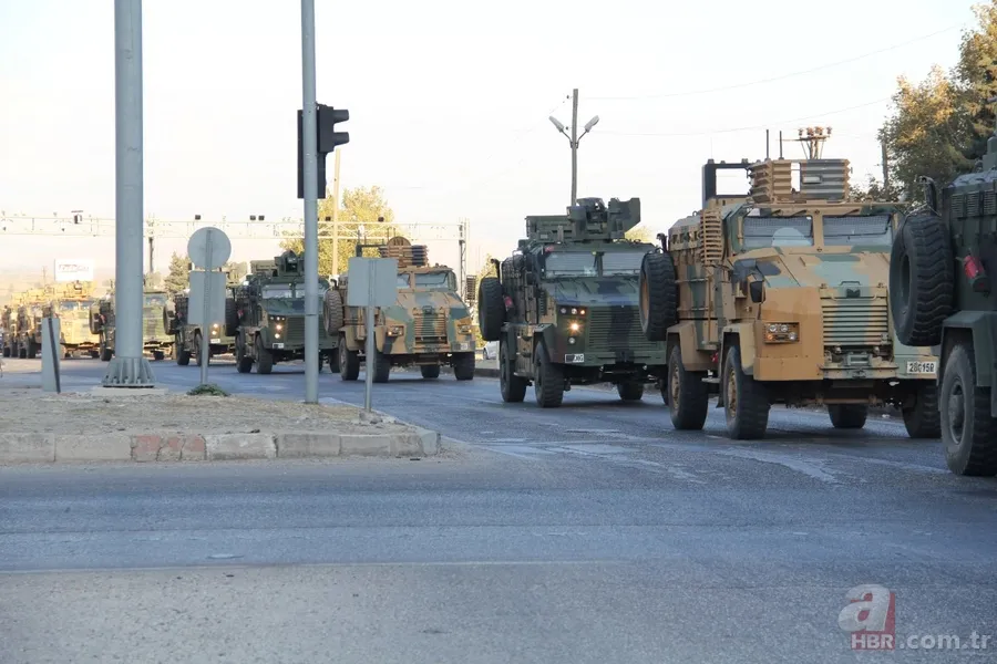 Fırat'ın doğusuna operasyon öncesi sınırda büyük hareketlilik 3