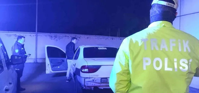 Tekirdağ'da 2 araç trafikten men edildi